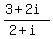 %283%2B2i%29%2F%282%2Bi%29