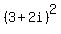 %283%2B2i%29%5E2