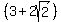 %283%2B2sqrt%282%29%29