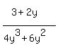 %283%2B2y%5E%22%22%29%2F%284y%5E3%2B6y%5E2%29