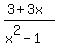 %283%2B3x%29%2F%28x%5E2-1%29