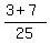 %283%2B7%29%2F25