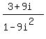 %283%2B9i%29%2F%281-9i%5E2%29+