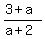 %283%2Ba%29%2F%28a%2B2%29