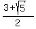 %283%2Bsqrt%285%29%29%2F2
