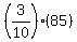 %283%2F10%29%2A%2885%29
