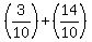 %283%2F10%29%2B%2814%2F10%29