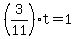 %283%2F11%29t=1