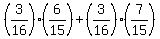 %283%2F16%29%286%2F15%29+%2B+%283%2F16%29%287%2F15%29