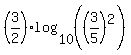 %283%2F2%29%2Alog%2810%2C+%28%283%2F5%29%5E2%29%29