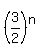 %283%2F2%29%5En