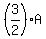 %283%2F2%29A