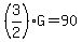 %283%2F2%29G=90