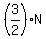 %283%2F2%29N