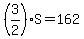 %283%2F2%29S=162