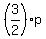 %283%2F2%29p