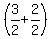%283%2F2%2B2%2F2%29