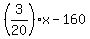 %283%2F20%29x-160