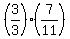 %283%2F3%29%287%2F11%29