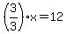 %283%2F3%29x=12