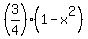 %283%2F4%29%2A%281-x%5E2%29