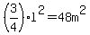 %283%2F4%29%2Al%5E2=+48m%5E2