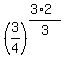 %283%2F4%29%5E%28%283%2A2%29%2F3%29