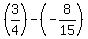 %283%2F4%29+-+%28-8%2F15%29