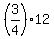 %283%2F4%2912+