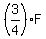 %283%2F4%29F