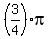 %283%2F4%29pi