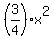 %283%2F4%29x%5E2
