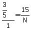 %283%2F5%29%2F1++=+15%2FN