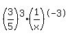 %283%2F5%29%5E3%281%2Fx%29%5E-3