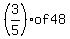%283%2F5%29+of+48