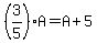 %283%2F5%29A+=+A%2B5