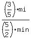 %283%2F5%29mi%2F%285%2F2%29min