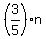 %283%2F5%29n