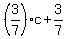 %283%2F7%29c%2B3%2F7