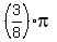 %283%2F8%29+pi