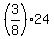 %283%2F8%2924