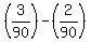 %283%2F90%29+-+%282%2F90%29