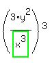 %283%2Fhighlight_green%28+x%5E3+%29%2Ay%5E2%29%5E3