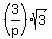 %283%2Fp%29%2Asqrt%283%29