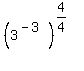 %283%5E%28-3%29%29%5E%284%2F4%29
