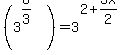 %283%5E%288%2F3%29%29=3%5E%282%2B3x%2F2%29