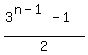 %283%5E%28n-1%29-1%29%2F2