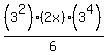 %283%5E2%29%282x%29%283%5E4%29%2F6