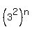 %283%5E2%29%5En