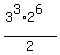 %283%5E3%2A2%5E6%29%2F2